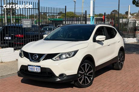 White 2014 Nissan Qashqai Wagon Ti (4X2)