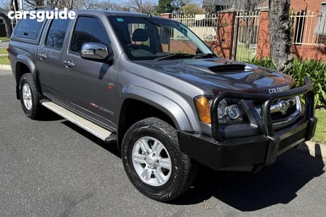 Grey 2010 Holden Colorado Crew Cab Pickup Lx-R (4X4)