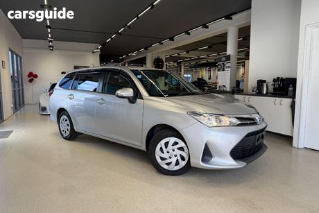 Silver 2021 Toyota Corolla SUV FIELDER (HYBRID) NKE165 (ZX001535)