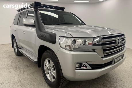 Silver 2018 Toyota Landcruiser Wagon Lc200 Gxl (4X4)