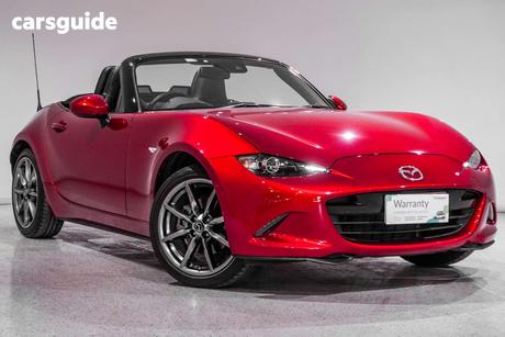 Red 2021 Mazda MX-5 Convertible Roadster Gt