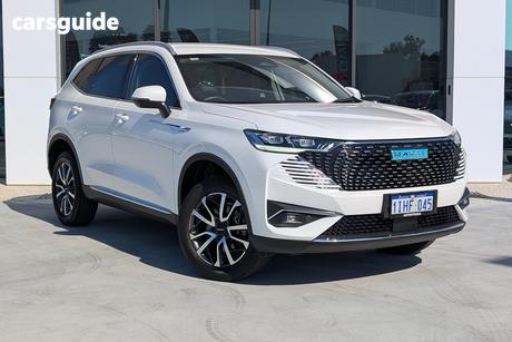 White 2024 GWM Haval H6 Wagon Lux Hybrid