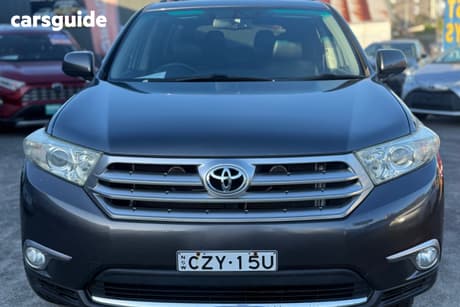 Grey 2011 Toyota Kluger Wagon Grande (Fwd)