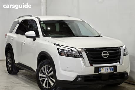 White 2023 Nissan Pathfinder Wagon Ti (4Wd)
