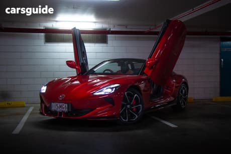 Red 2024 MG Cyberster Convertible 77Kwh Awd