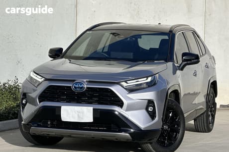 Silver 2023 Toyota RAV4 Wagon Xse (2Wd) Hybrid Premium Paint