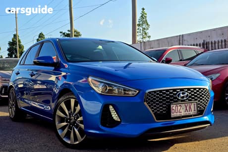 Blue 2017 Hyundai I30 Hatchback Sr