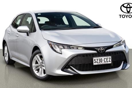 Silver 2020 Toyota Corolla Hatchback Ascent Sport