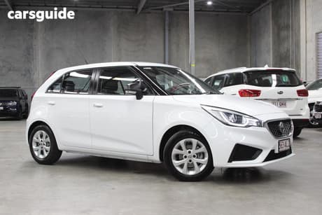 White 2020 MG MG3 Hatchback Core