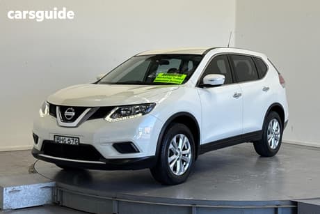 White 2016 Nissan X-Trail Wagon Ts (Fwd)