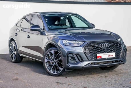 Grey 2022 Audi Q5 Sportback 45 Tfsi Quattro S Line Mhev