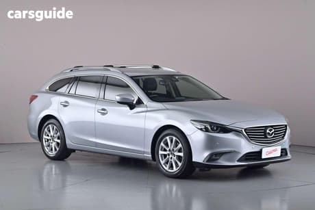 Silver 2016 Mazda 6 Wagon Touring