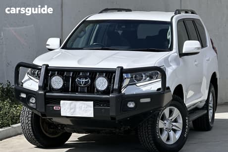 White 2023 Toyota Landcruiser Prado Wagon Gxl