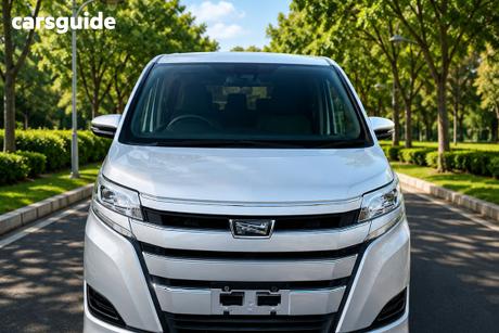 Silver 2020 Toyota Noah Commercial