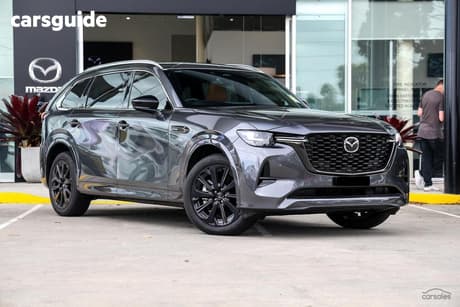 Grey 2026 Mazda CX-80 Wagon G40E Azami
