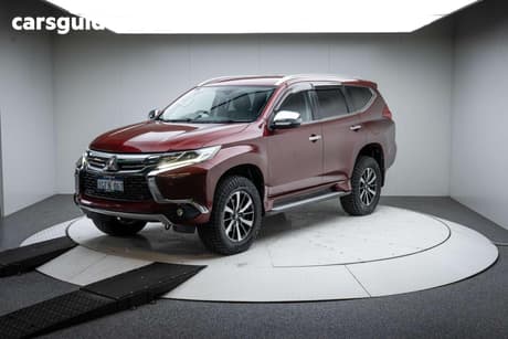 Red 2017 Mitsubishi Pajero Sport Wagon Exceed (4X4) 7 Seat