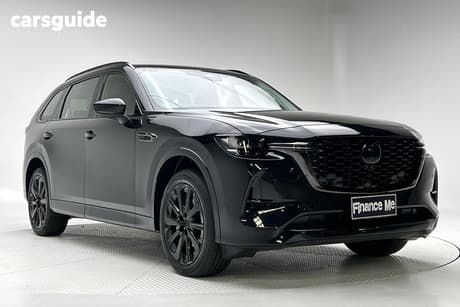 Black 2024 Mazda CX-80 Wagon G40E Gt