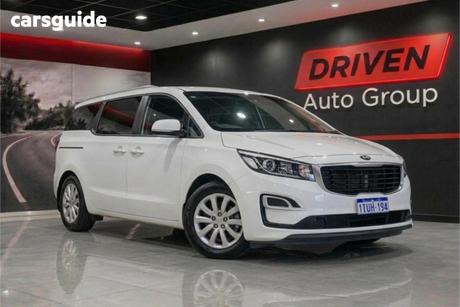 White 2020 Kia Carnival Wagon S