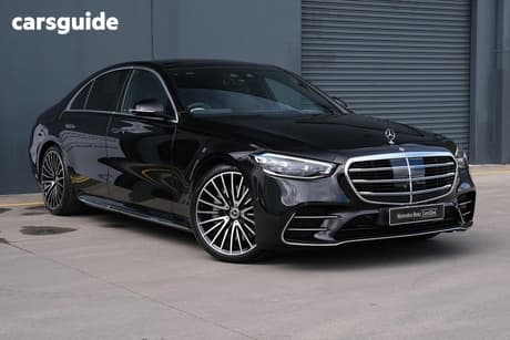Black 2021 Mercedes-Benz S450 Saloon 4Matic (Hybrid)