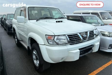 White 2001 Nissan Patrol SUV Y61 SUPER SPIRIT