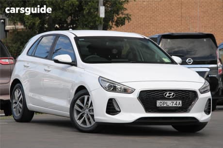 White 2017 Hyundai I30 Hatchback Active