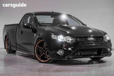 Black 2011 FPV GS Ute Tray BOSS 315 R