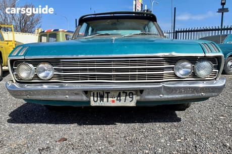 Blue 1969 Chrysler Valiant Sedan VIP
