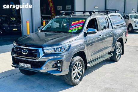 Grey 2020 Toyota Hilux Double Cab Pick Up Sr5 (4X4)