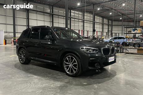 Grey 2021 BMW X3 Wagon Xdrive30I M Sport