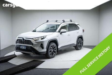 White 2024 Toyota RAV4 Wagon Cruiser (Awd) Hybrid