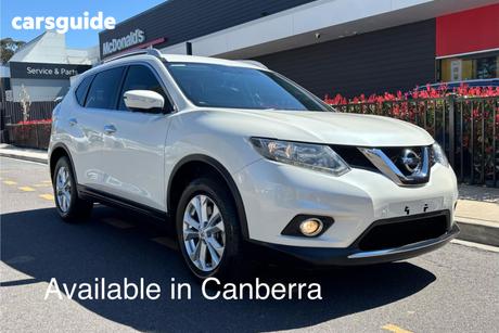 White 2015 Nissan X-Trail Wagon St-L 7 Seat (Fwd)