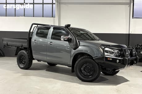 Grey 2018 Isuzu D-MAX Crew Cab Utility Ls-U Hi-Ride (4X4)