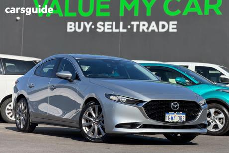 Silver 2019 Mazda 3 Sedan G25 Gt