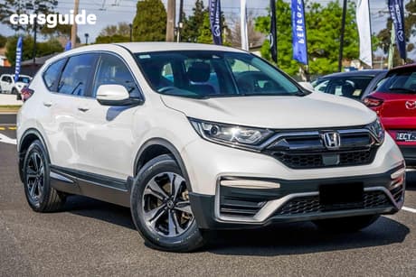 White 2022 Honda CR-V Wagon Vti (2Wd) 5 Seats