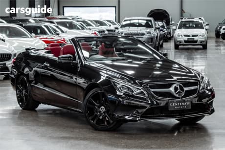 Black 2014 Mercedes-Benz E250 Cabriolet