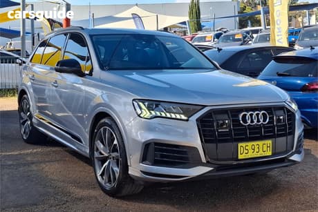 Silver 2021 Audi Q7 Wagon 50 Tdi Quattro Mhev