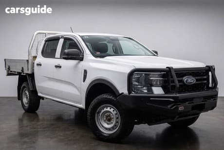 White 2023 Ford Ranger Double Cab Chassis Xl 2.0 (4X4)