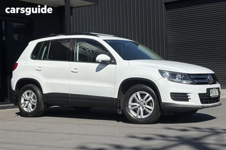 White 2016 Volkswagen Tiguan Wagon 118 Tsi (4X2)