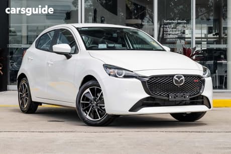 White 2026 Mazda Mazda2 Hatchback G15 Gt