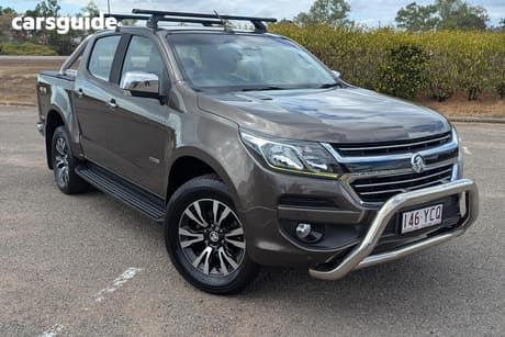 Brown 2018 Holden Colorado Crew Cab Pickup Ltz (4X4)