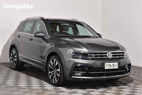 Grey 2017 Volkswagen Tiguan Wagon 140 Tdi Highline