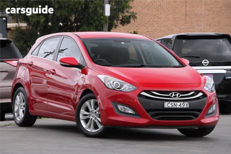 Red 2013 Hyundai I30 Hatchback Elite