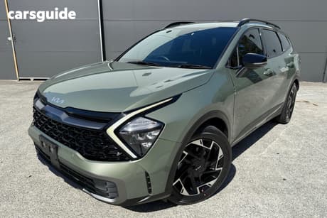 Green 2023 Kia Sportage Wagon Sx+ (Awd)