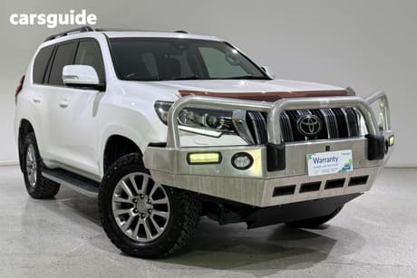 White 2020 Toyota Landcruiser Prado Wagon Kakadu