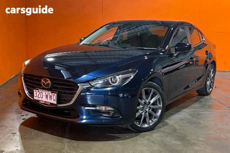 Blue 2016 Mazda 3 Sedan Sp25 Astina
