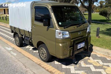 Green 2023 Daihatsu HI-JET Ute Tray S510P