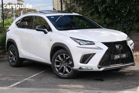 White 2021 Lexus NX300 Wagon F Sport (Fwd)