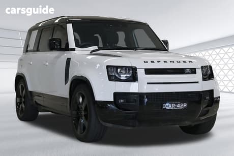 White 2022 Land Rover Defender Wagon 110 D300 X-Dynamic Hse (220Kw)