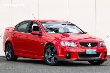 Red 2012 Holden Commodore Sedan Sv6 Z-Series