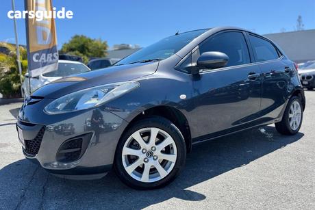 Grey 2014 Mazda 2 Hatchback Neo Sport